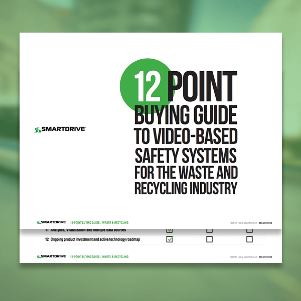 12 point Buying Guide for the Waste and Recycling Industry